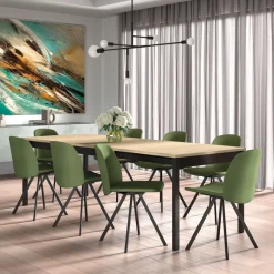 Perfecta Figaro Chaise pivotante en simili fabriquée en Belgique* Chaise De Cuisine|Chaise De Salle à Manger