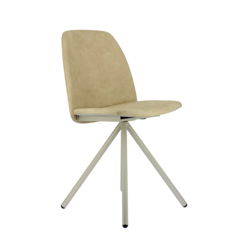 Perfecta Fiona 2 Chaise moderne en tissu et pieds métal* Chaise De Salle à Manger