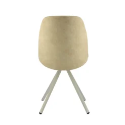 Perfecta Fiona 2 Chaise moderne en tissu et pieds métal* Chaise De Salle à Manger