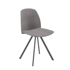 Perfecta Fiona Chaise moderne en tissu de fabrication belge* Chaise De Salle à Manger