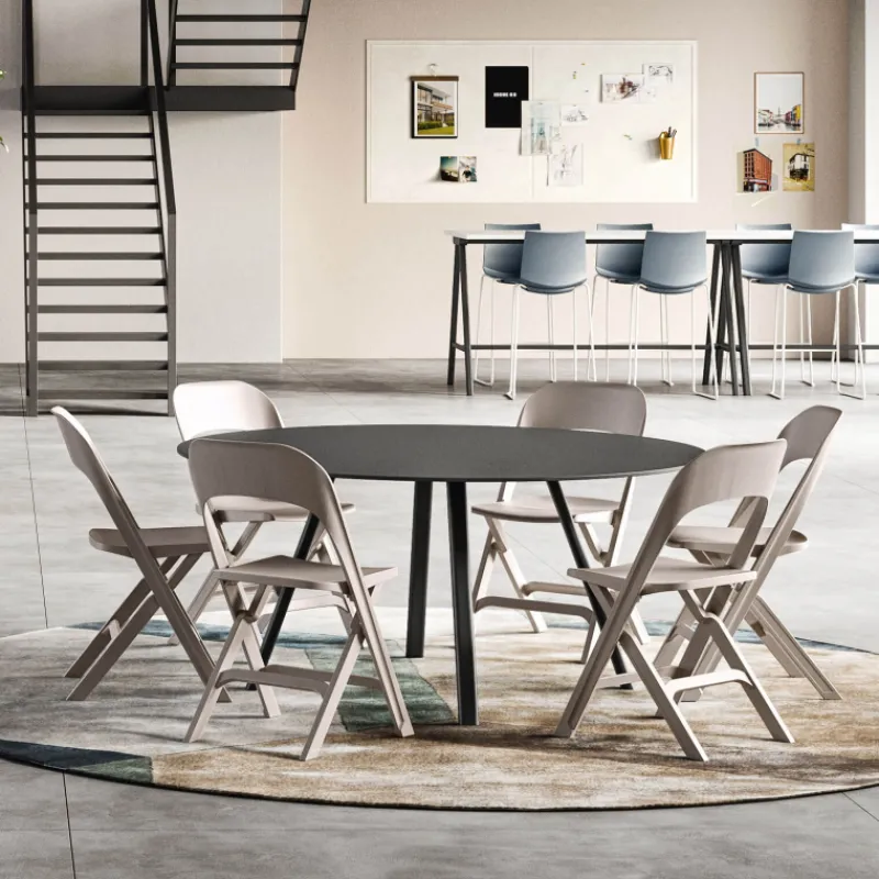 Flap Chaise pliante italienne en polypropylène* Chaise De Cuisine