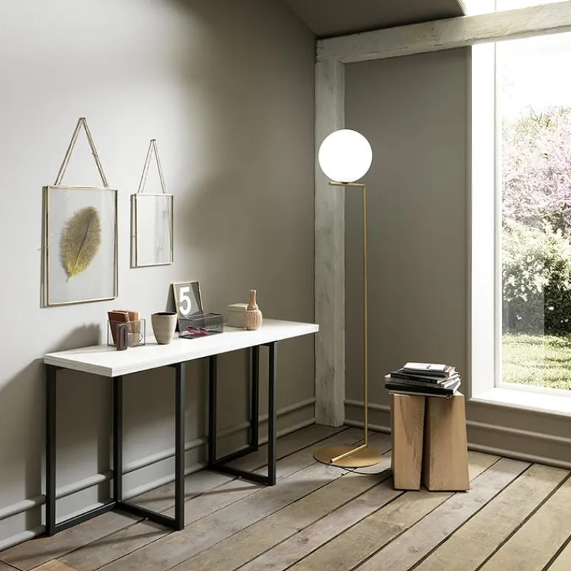 Altacom Flap Table console extensible en mélaminé* Table Pour Petit Espace