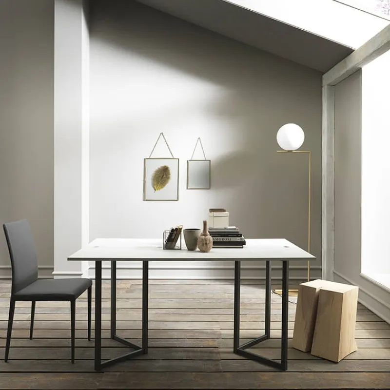 Altacom Flap Table console extensible en mélaminé* Table Pour Petit Espace