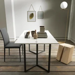 Altacom Flap Table console extensible en mélaminé* Table Pour Petit Espace