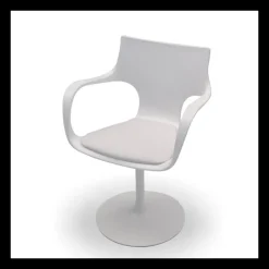 Sovet Italia Flûte Sovet® Chaise design pivotante avec accoudoirs* Chaise De Cuisine|Chaise De Salle à Manger