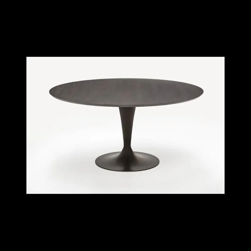Sovet Italia Flûte Sovet® Table ronde design plateau bois* Table De Salle à Manger