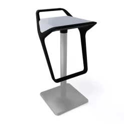 Freedom Tabouret design italien réglable en hauteur et pivotant* Tabouret Snack (assise +/- 65 Cm)|Tabouret De Bar (assise +/- 80 Cm)