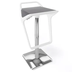 Freedom Tabouret design italien réglable en hauteur et pivotant* Tabouret Snack (assise +/- 65 Cm)|Tabouret De Bar (assise +/- 80 Cm)
