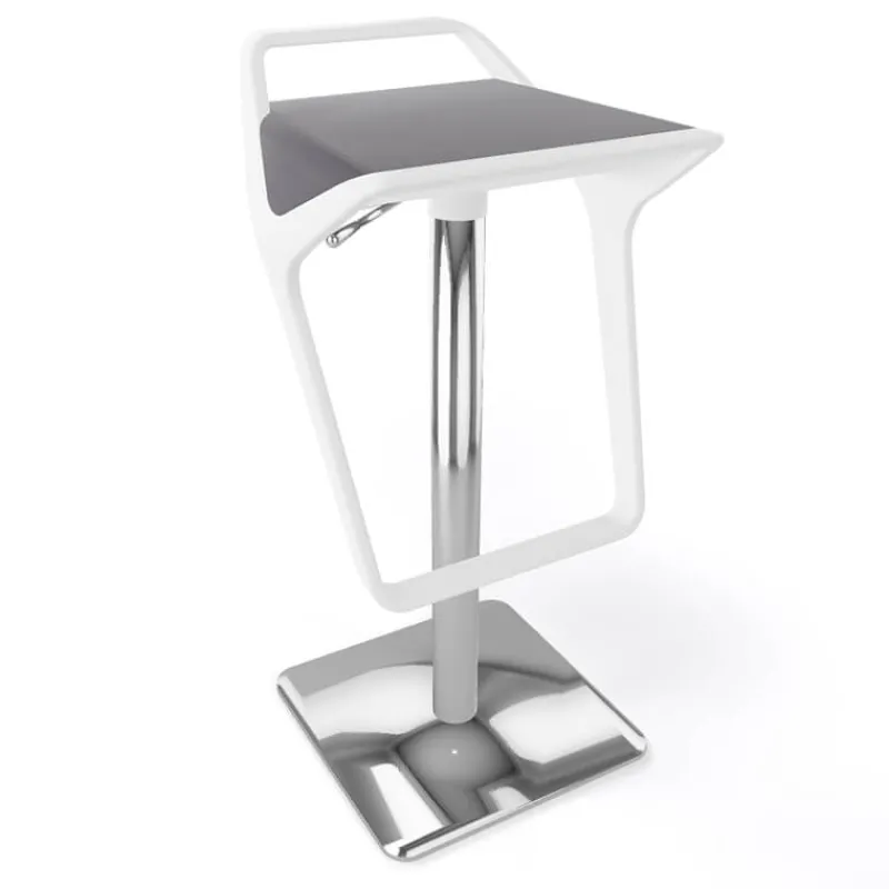 Freedom Tabouret design italien réglable en hauteur et pivotant* Tabouret Snack (assise +/- 65 Cm)|Tabouret De Bar (assise +/- 80 Cm)