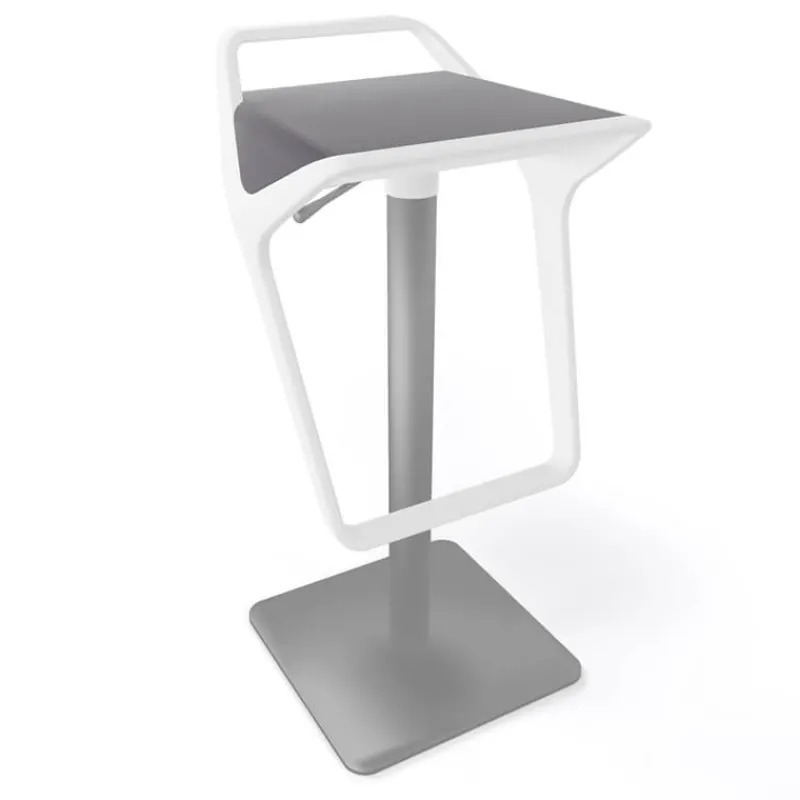 Freedom Tabouret design italien réglable en hauteur et pivotant* Tabouret Snack (assise +/- 65 Cm)|Tabouret De Bar (assise +/- 80 Cm)