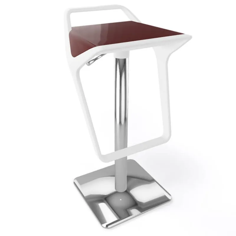 Freedom Tabouret design italien réglable en hauteur et pivotant* Tabouret Snack (assise +/- 65 Cm)|Tabouret De Bar (assise +/- 80 Cm)
