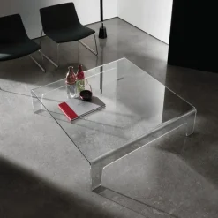 Sovet Italia Frog Sovet® Table basse design carrée en verre* Table De Salon