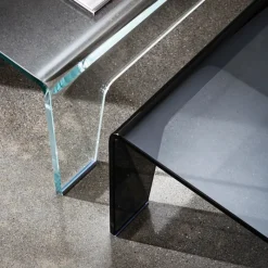 Sovet Italia Frog Sovet® Table basse design carrée en verre* Table De Salon
