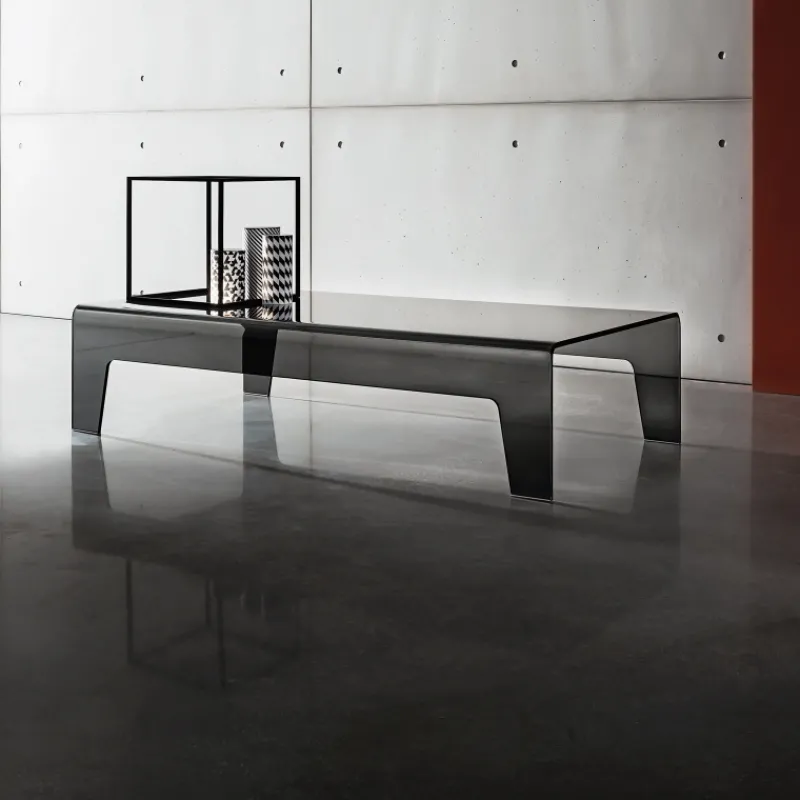 Sovet Italia Frog Sovet® Table basse design rectangulaire en verre* Table De Salon