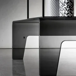 Sovet Italia Frog Sovet® Table basse design rectangulaire en verre* Table De Salon