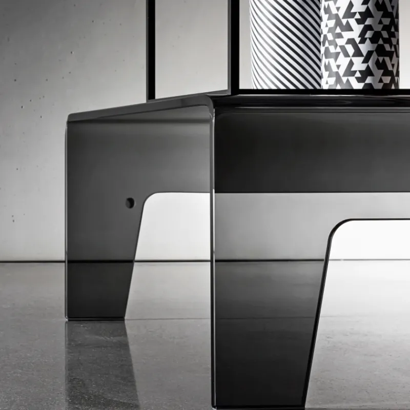 Sovet Italia Frog Sovet® Table basse design rectangulaire en verre* Table De Salon