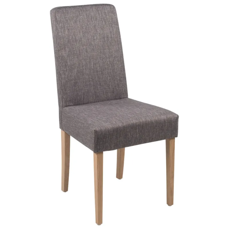 Mobitec Gaby ® Chaise de salle à manger en tissu et bois massif* Chaise De Salle à Manger|Chaise Salon