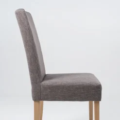 Mobitec Gaby ® Chaise de salle à manger en tissu et bois massif* Chaise De Salle à Manger|Chaise Salon