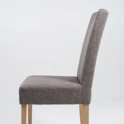 Mobitec Gaby ® Chaise de salle à manger en tissu et bois massif* Chaise De Salle à Manger|Chaise Salon