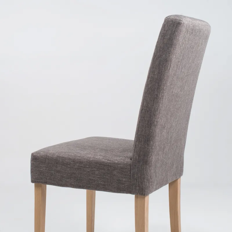 Mobitec Gaby ® Chaise de salle à manger en tissu et bois massif* Chaise De Salle à Manger|Chaise Salon