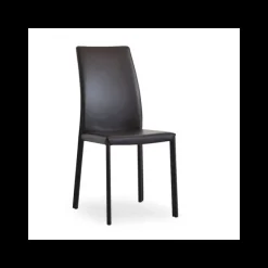 Airnova Giada Chaise de salle à manger en croûte de cuir* Chaise De Salle à Manger