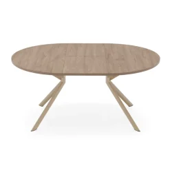 Giove Connubia® Table ovale extensible en mélaminé* Table De Cuisine|Table De Salle à Manger