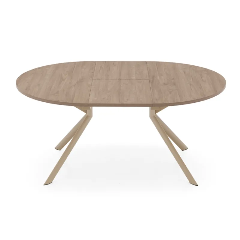 Giove Connubia® Table ovale extensible en mélaminé* Table De Cuisine|Table De Salle à Manger