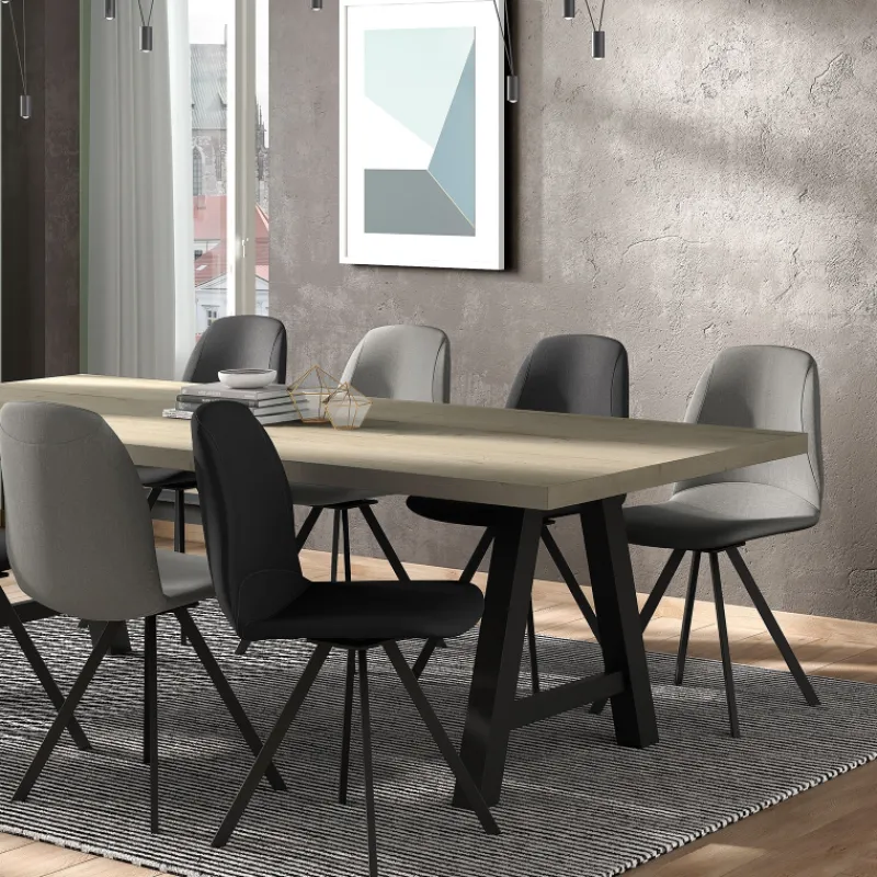 Perfecta Girona Chaise moderne coque pivotante en simili* Chaise Pour Chambre|Chaise De Cuisine