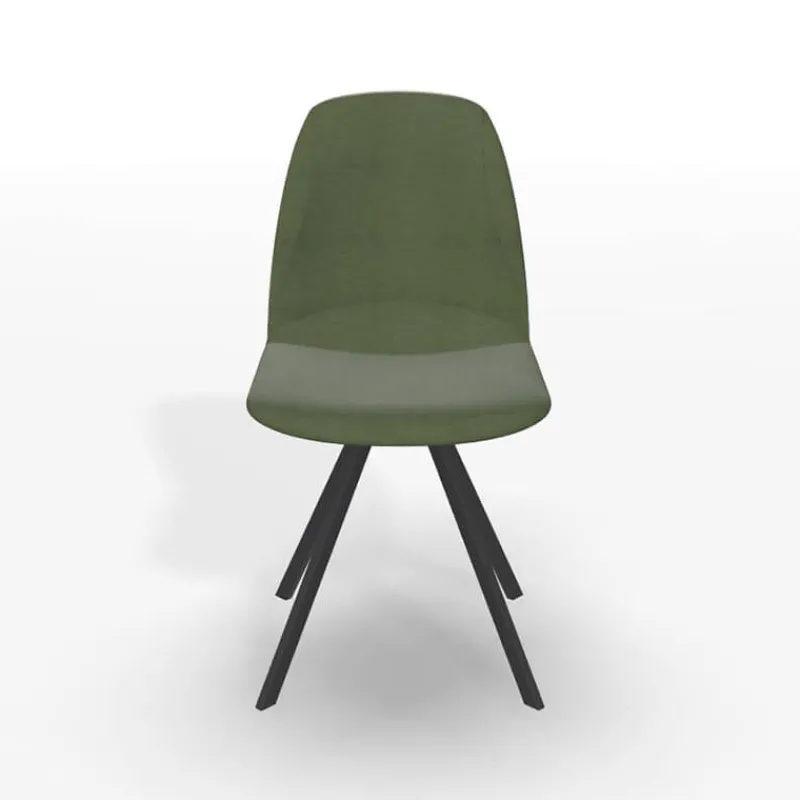Perfecta Girona Chaise pivotante en tissu* Chaise De Salle à Manger|Chaise De Bureau