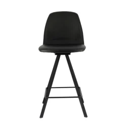 Perfecta Girona Tabouret snack pivotant moderne en simili* Tabouret Snack (assise +/- 65 Cm)|Tabouret De Bar (assise +/- 80 Cm)