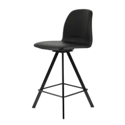 Perfecta Girona Tabouret snack pivotant moderne en simili* Tabouret Snack (assise +/- 65 Cm)|Tabouret De Bar (assise +/- 80 Cm)