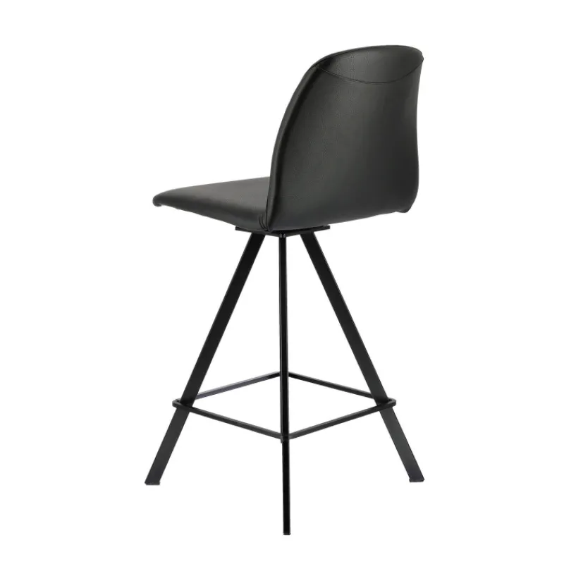 Perfecta Girona Tabouret snack pivotant moderne en simili* Tabouret Snack (assise +/- 65 Cm)|Tabouret De Bar (assise +/- 80 Cm)