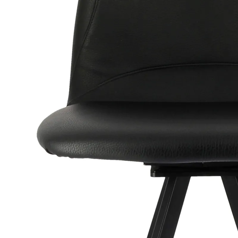 Perfecta Girona Tabouret snack pivotant moderne en simili* Tabouret Snack (assise +/- 65 Cm)|Tabouret De Bar (assise +/- 80 Cm)