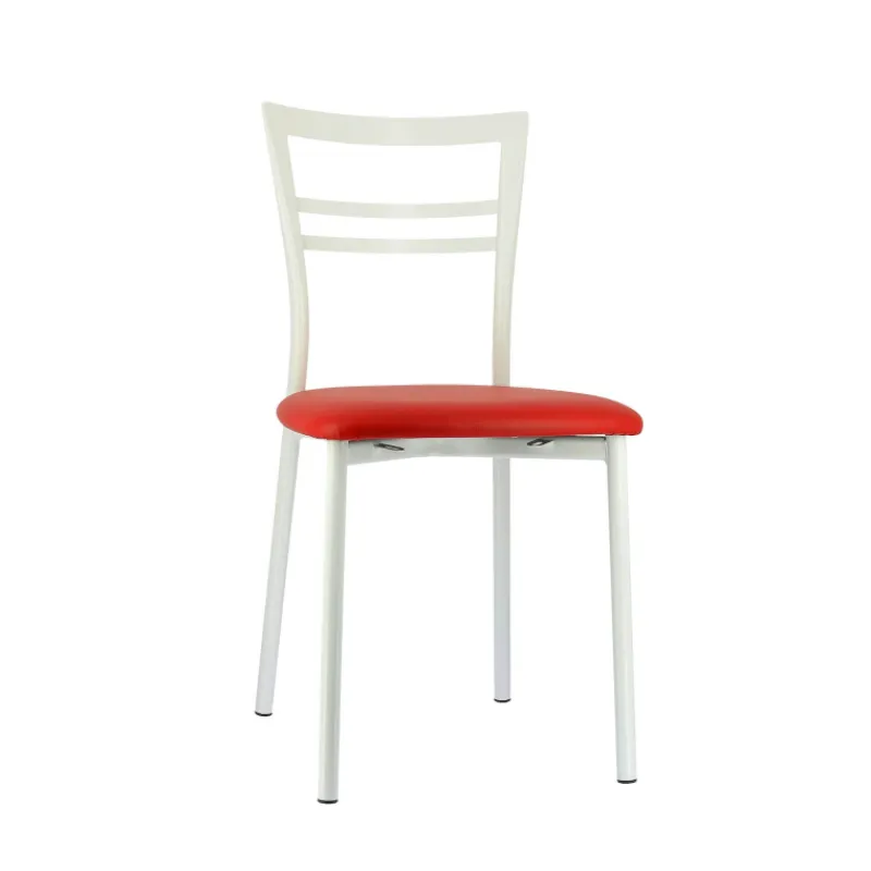 Go 1419 Chaise de cuisine rembourrée en synthétique et métal* Chaise De Cuisine