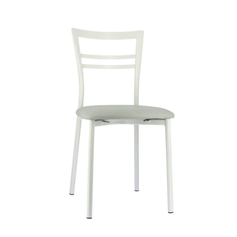 Go 1419 Chaise de cuisine rembourrée en synthétique et métal* Chaise De Cuisine
