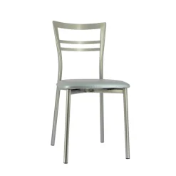 Go 1419 Chaise de cuisine rembourrée en synthétique et métal* Chaise De Cuisine