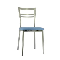 Go 1419 Chaise de cuisine rembourrée en synthétique et métal* Chaise De Cuisine