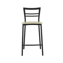 Go Clip Connubia® Tabouret snack contemporain en métal et multiplis bois* Tabouret Snack (assise +/- 65 Cm)|Tabouret De Bar (assise +/- 80 Cm)