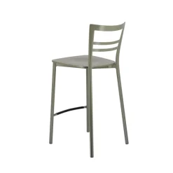 Go Clip Connubia® Tabouret snack contemporain en métal et multiplis bois* Tabouret Snack (assise +/- 65 Cm)|Tabouret De Bar (assise +/- 80 Cm)