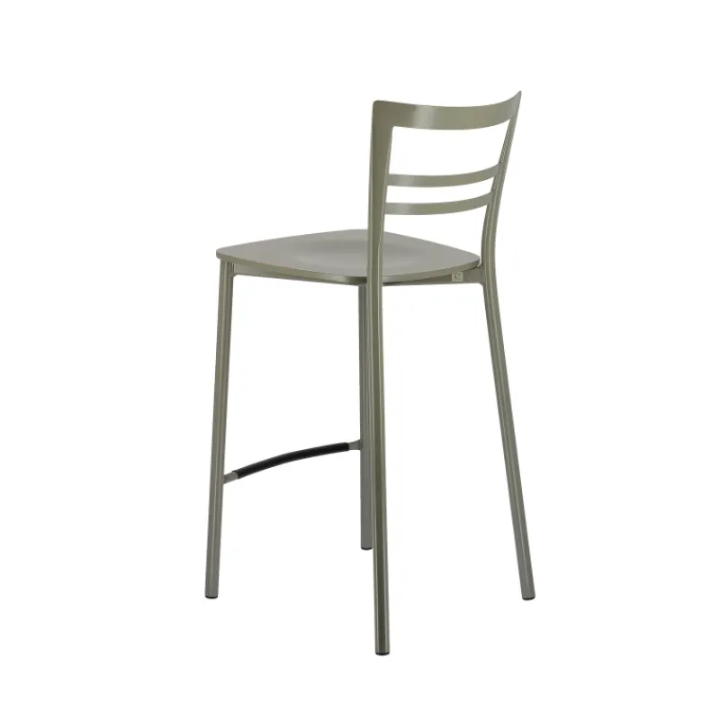 Go Clip Connubia® Tabouret snack contemporain en métal et multiplis bois* Tabouret Snack (assise +/- 65 Cm)|Tabouret De Bar (assise +/- 80 Cm)