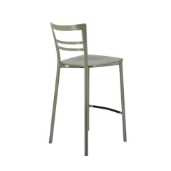 Go Clip Connubia® Tabouret snack contemporain en métal et multiplis bois* Tabouret Snack (assise +/- 65 Cm)|Tabouret De Bar (assise +/- 80 Cm)