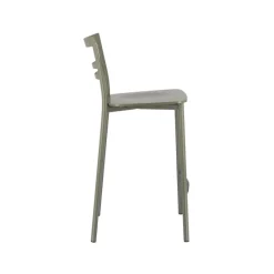 Go Clip Connubia® Tabouret snack contemporain en métal et multiplis bois* Tabouret Snack (assise +/- 65 Cm)|Tabouret De Bar (assise +/- 80 Cm)