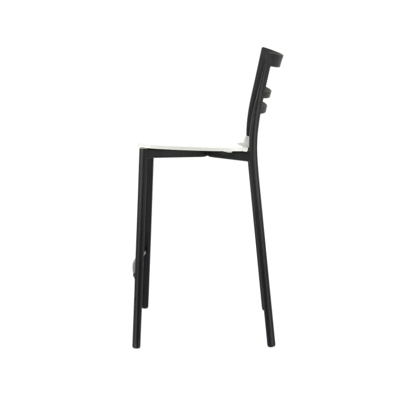 Go Clip Connubia® Tabouret snack contemporain en métal et multiplis bois* Tabouret Snack (assise +/- 65 Cm)|Tabouret De Bar (assise +/- 80 Cm)