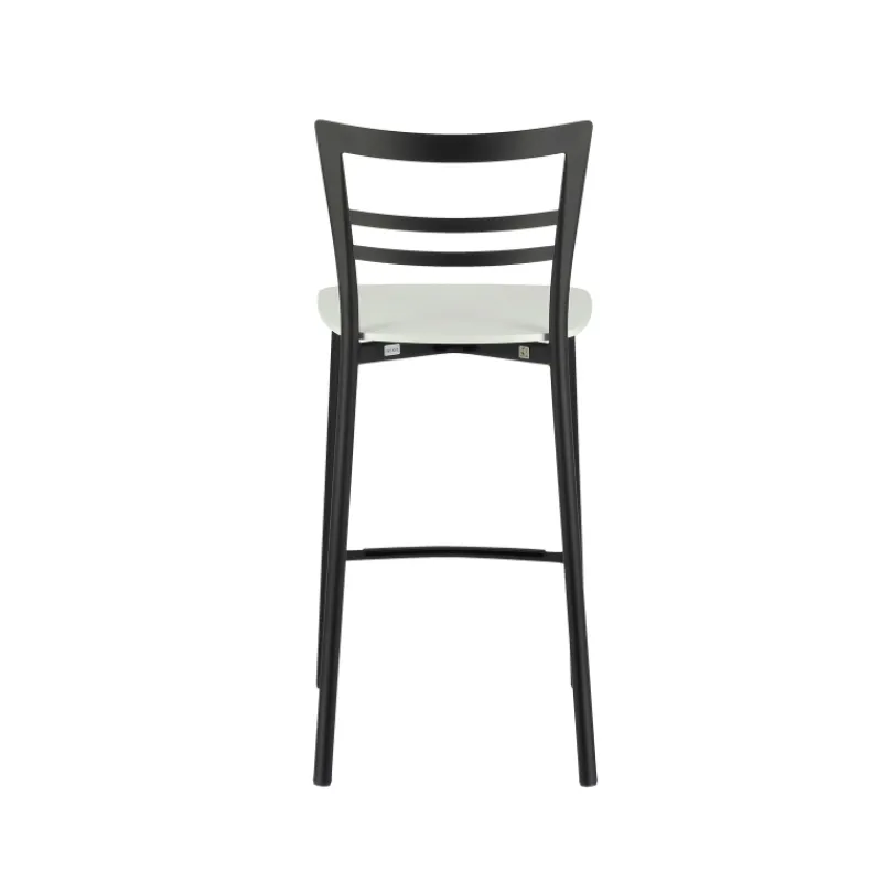 Go Clip Connubia® Tabouret snack contemporain en métal et multiplis bois* Tabouret Snack (assise +/- 65 Cm)|Tabouret De Bar (assise +/- 80 Cm)