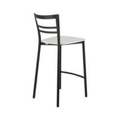 Go Clip Connubia® Tabouret snack contemporain en métal et multiplis bois* Tabouret Snack (assise +/- 65 Cm)|Tabouret De Bar (assise +/- 80 Cm)