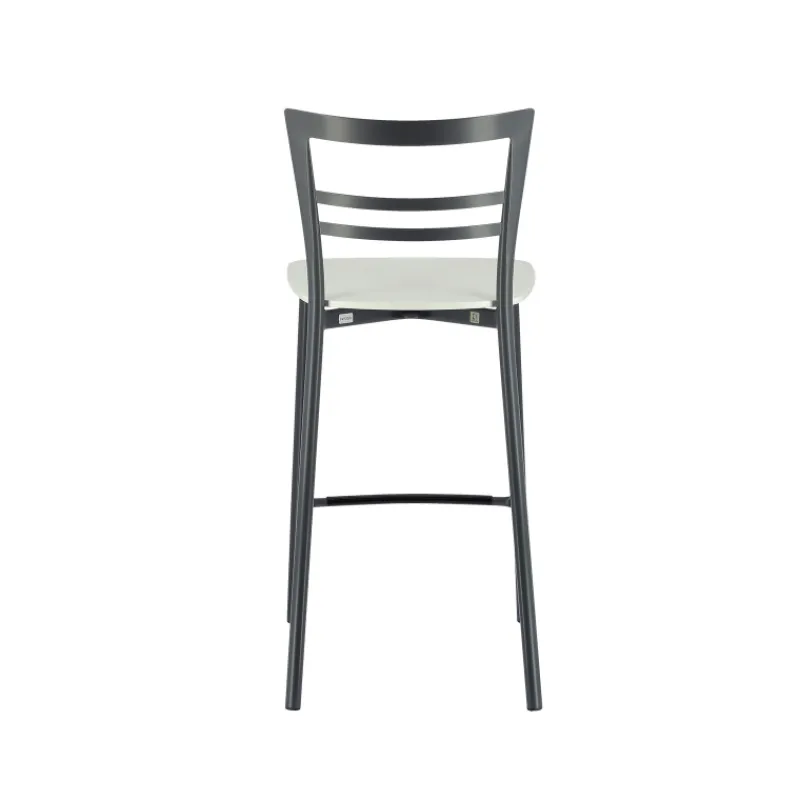 Go Clip Connubia® Tabouret snack contemporain en métal et multiplis bois* Tabouret Snack (assise +/- 65 Cm)|Tabouret De Bar (assise +/- 80 Cm)