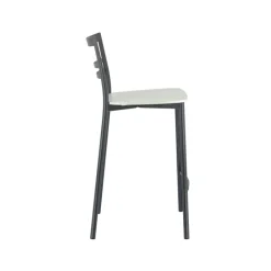 Go Clip Connubia® Tabouret snack contemporain en métal et multiplis bois* Tabouret Snack (assise +/- 65 Cm)|Tabouret De Bar (assise +/- 80 Cm)