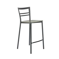 Go Clip Connubia® Tabouret snack contemporain en métal et multiplis bois* Tabouret Snack (assise +/- 65 Cm)|Tabouret De Bar (assise +/- 80 Cm)