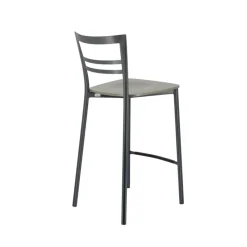 Go Clip Connubia® Tabouret snack contemporain en métal et multiplis bois* Tabouret Snack (assise +/- 65 Cm)|Tabouret De Bar (assise +/- 80 Cm)