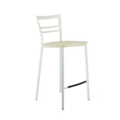 Go Clip Connubia® Tabouret snack contemporain en métal et multiplis bois* Tabouret Snack (assise +/- 65 Cm)|Tabouret De Bar (assise +/- 80 Cm)
